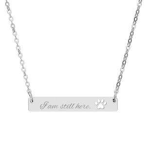 Kurai "I am still here." necklace