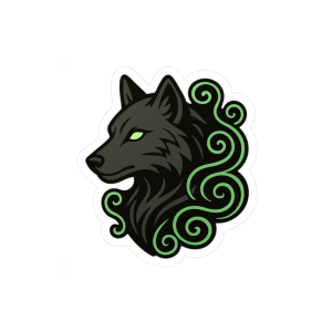 Kurai Sticker (bigger sizes)